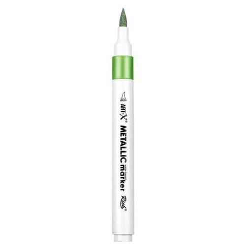 Supertrend Acrylic Metallic Marker Su Bazlı Yaldızlı Boyama Markörü Metalik Yeşil