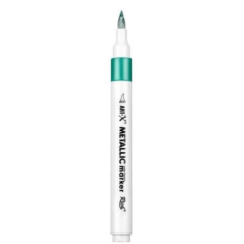 Supertrend Acrylic Metallic Marker Su Bazlı Yaldızlı Boyama Markörü Metalik Turkuaz