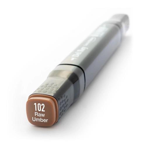 Çift Uçlu Çizim Marker Kalemi 102 Raw Umber