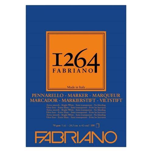 1264 Marker Paper Marker Çizim Defteri Blok 70 gr. A3 100 yaprak