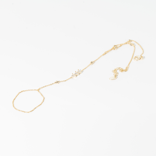 Biem Zirkon Üçgen Taşlı Çelik Şahmeran