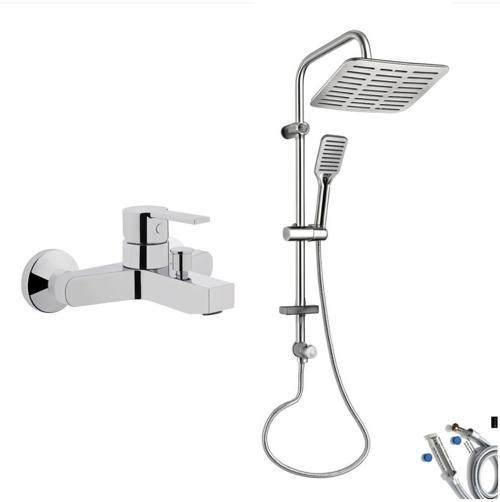 Fold S Banyo Bataryası + Doppo Siena Lux Tepe Duş Sistemi