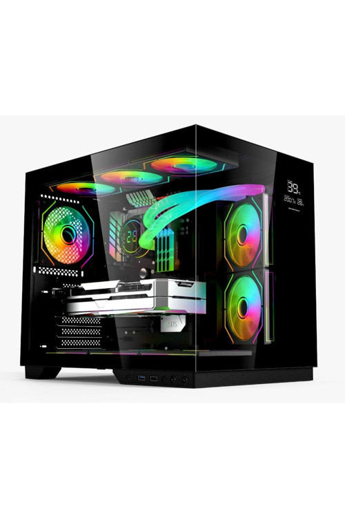 Prıme Grand 7 Adet A-Rgb Fanlı Dereceli Akvaryum Oyuncu Kasası
