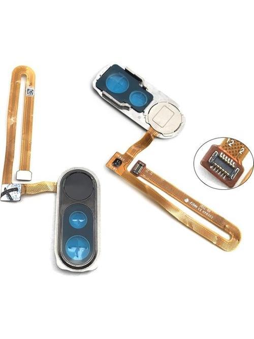 Xiaomi Mi Poco F1 Mi Pocophone F1 Parmak Izi Tarayıcı Dokunmatik Sensör Ana Düğme Flex Kablo + Kamera Çerçevesi