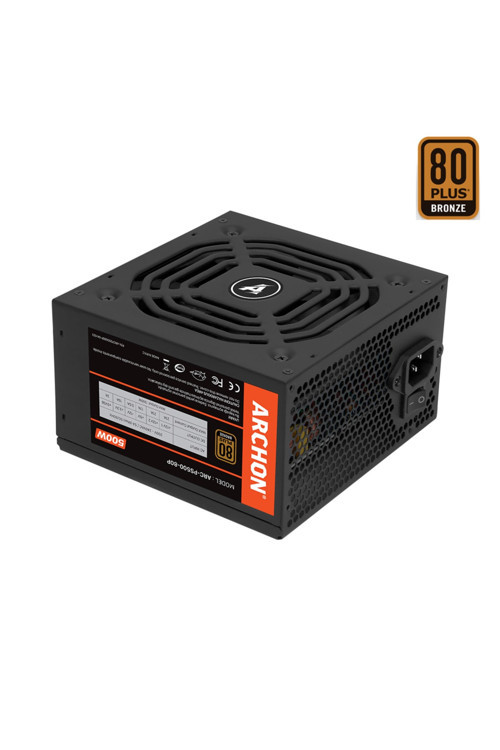 Arc-500 500W 80 Plus Bronze Power Supply Pc Güç Kaynağı ( 3 Yıl Garantili )