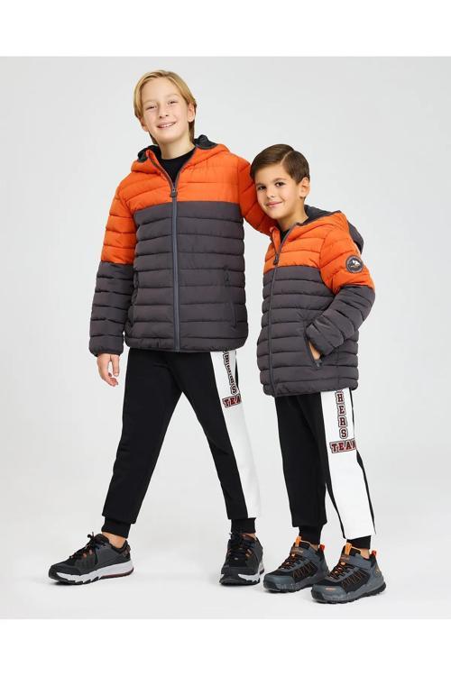 SK242010-823 B Outerwear Padded Erkek Çocuk Spor Mont