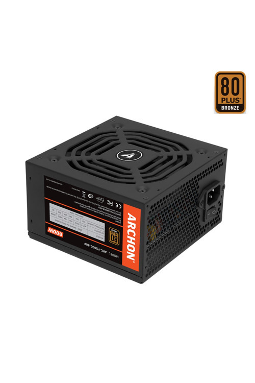 Arc-600 600W 80 Plus Bronze Power Supply Pc Güç Kaynağı ( 3 Yıl Garantili )