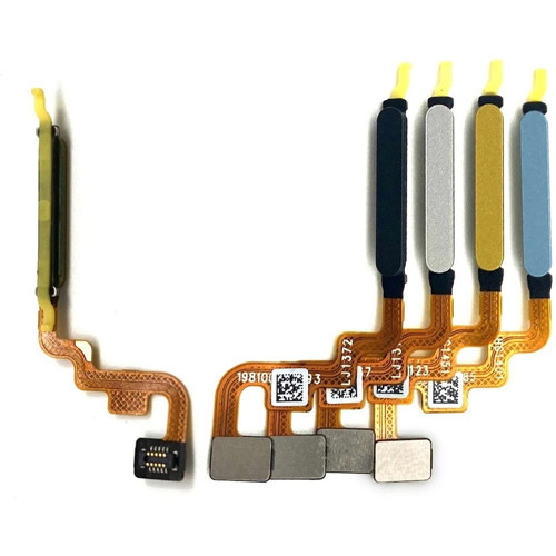 Xiaomi Redmi Note 11 4g Parmak İzi Tuş Filmi Home Tuş Flexi - Mavi