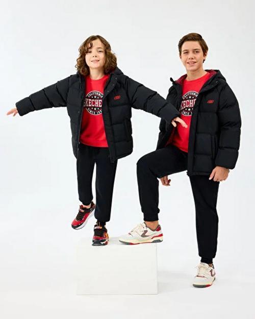 SK2520054-1602 B Puffer Erkek Çocuk Mont