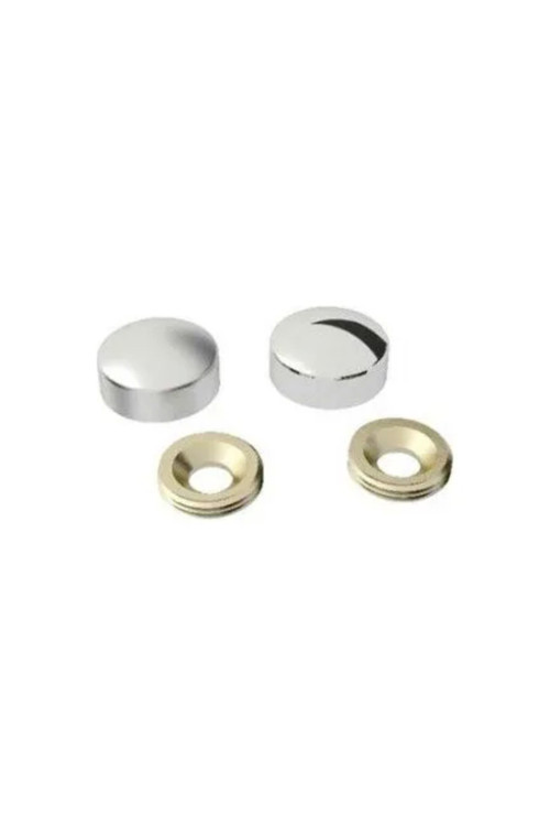 Vida Kapama Kapağı 15 Mm, Krom - 10 Adet - Lisinya