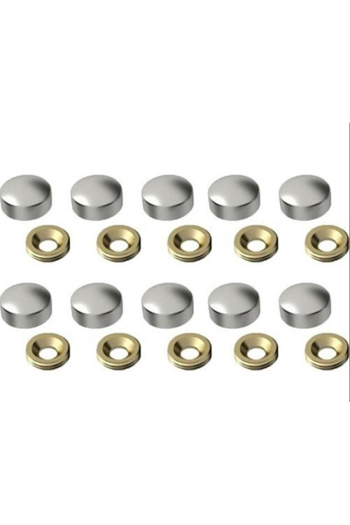 Krom Vida Tapası 20 Mm 10 Adet