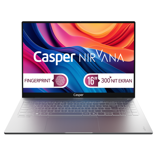 Nirvana S100 300NIT Intel Core Ultra 7-255H 24GB DDR5 1TB SSD 16" Freedos Laptop S100.255H-CF00X-G-F