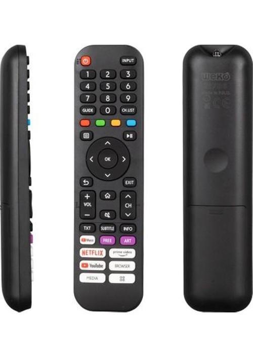 Netflix-Youtube-Prime Video Tuşlu LCD LED Tv Kumanda