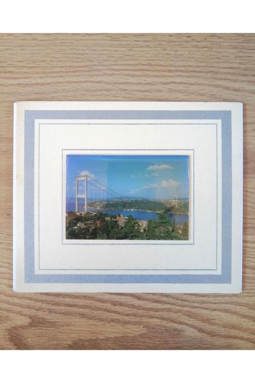 1975 İstanbul Boğaziçi Köprüsü Türkiye^Nin Tarihi Ve Doğal Güzellikleri Kartları