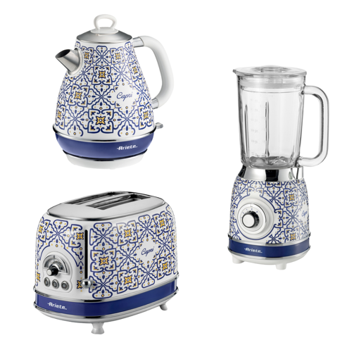 Capri 3'lü Kahvaltı Seti (Su Isıtıcı + Cam Blender + Ekmek Kızartma Makinesi Özel Set) CKHSET01