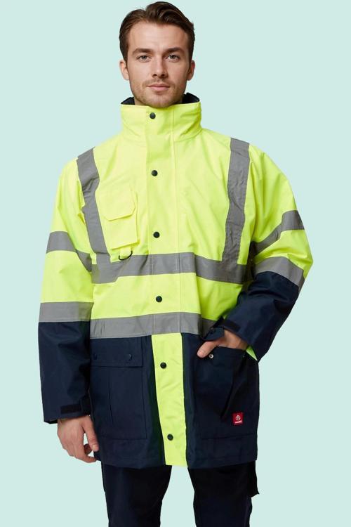 Neon İş Güvenliği Kışlık Mont 5n1 EN ISO 13688 20471 343 Eradium