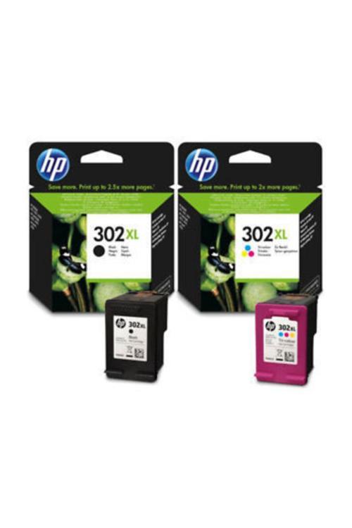 (302Xl) Kartuş Orijinal 2 Li Seti F6U68Ae F6U67Ae
