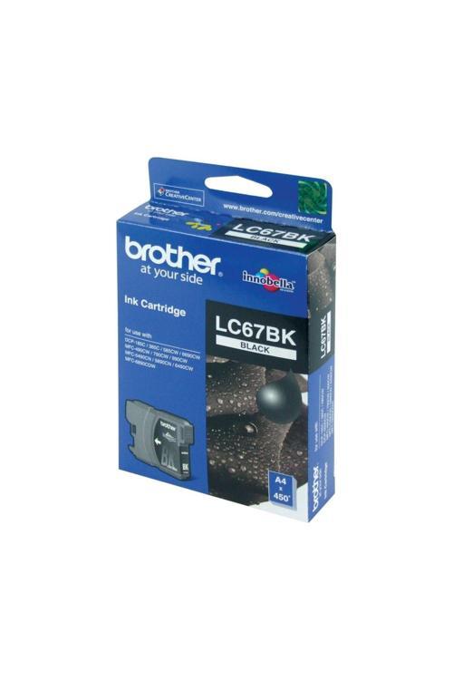Lc-67Bk Black Siyah 450 Sayfa Kartuş Dcp-185-385 Mfc-490-615-790-795-990-5490-5890-6490-6890