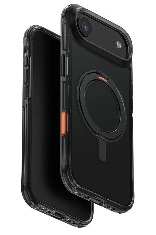İphone 17 Air Kılıf Swivix Döner Metal Standlı Koruyucu Premium Dayanıklı Kapak