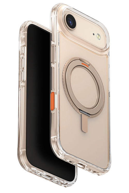 İphone 17 Air Kılıf Swivix Döner Metal Standlı Koruyucu Premium Dayanıklı Kapak