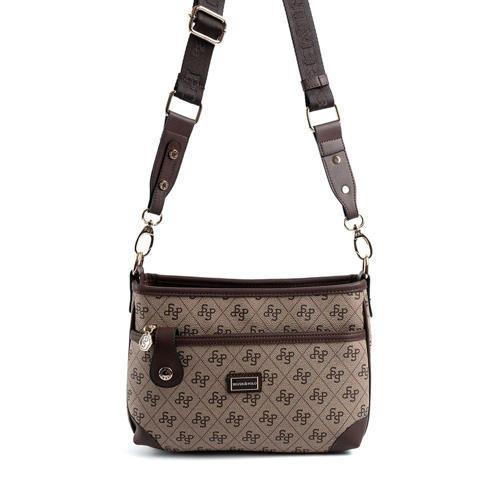 Kadın Çapraz Çanta 1160-47939 SILVER POLO ÇAPRAZ BAYAN ÇANTASI M178 KOYU BEJ-MAT KAHVE