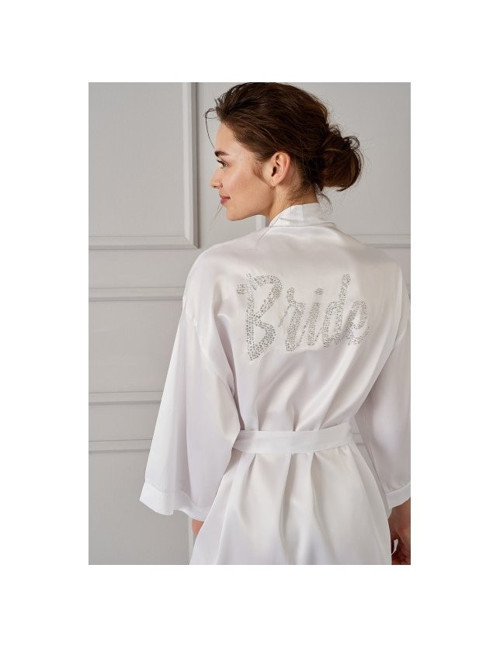 Saten Taşlı Bride Gelin Sabahlık 1000