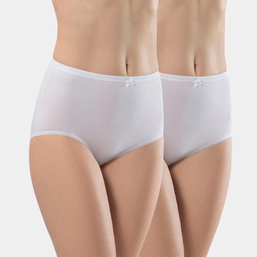 Kadın Likralı Külot (2'li Paket) 281/Beyaz