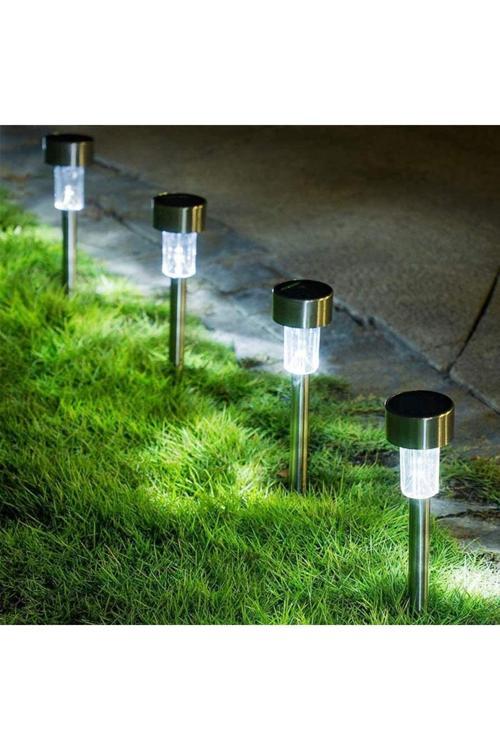 6 Adet Solar Enerjili Bahçe Işıklandırmak İçin Lamba Dış Mekan Uygun Güneş Enerjili Işık Sbh-6
