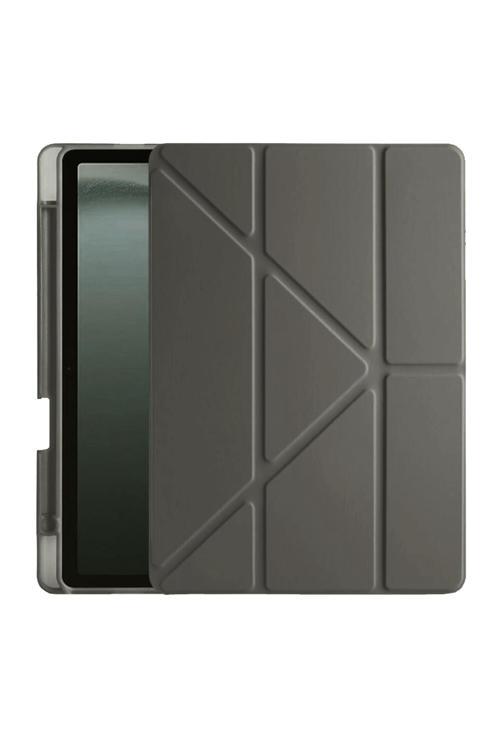 Galaxy X910 İle Uyumlu Tab S9 Ultra 14.6' Kalem Bölmeli Standlı Uyku Modlu Attravtive Smart Cover
