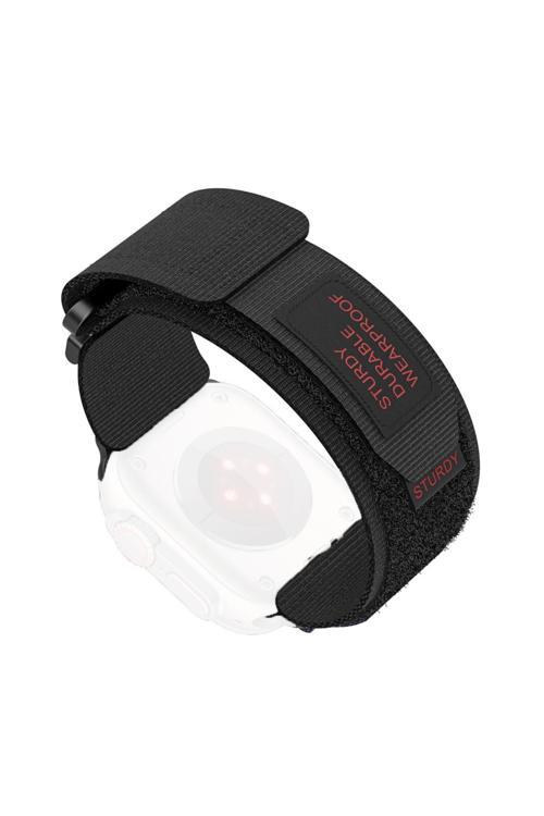 Apple Watch İle Uyumlu Kayış 42/44/45/49Mm Wear-Proof Spor Esnek Çırt Çırt Adventure Silikon Kordon