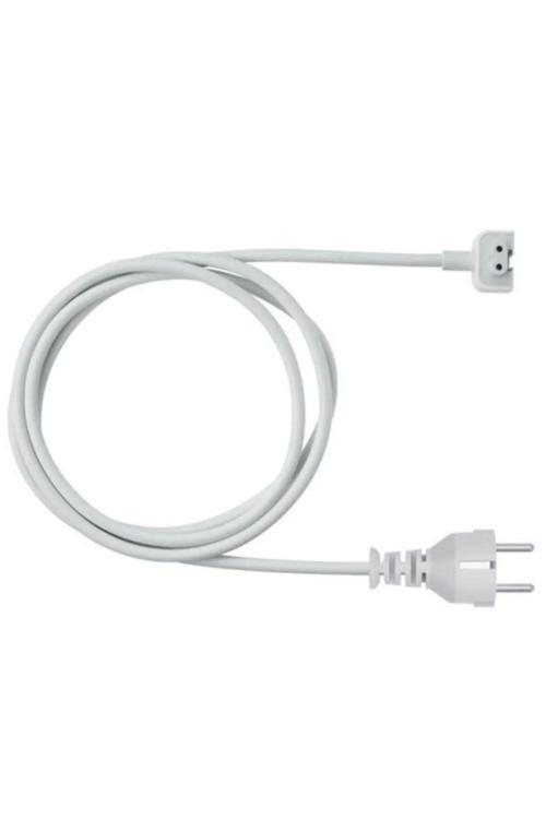 Macbook Şarj Adaptörü Uzatma Kablosu 1.8M Toprak Korumalı, Tr Fiş, Galvanizli Kalaylı Kablo