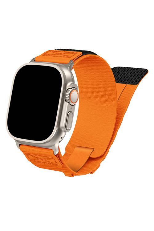 Apple Watch İle Uyumlu Kayış 42/44/45/49Mm Desıgned Spor Çırt Çırt Uzunluk Ayarlanabilen Kordon