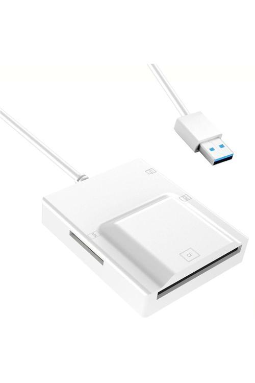 Usb 3.0 Kart Okuyucu 50Cm Kablo Uzunluğu Card Reader Sd Kart, Micro Sd Tf Card Memory Stick Zr779