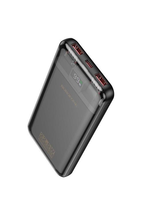 10000Mah 22.5W + Pd20W Fully Compatible Powerbank İphone İle Uyumlu Şarj Seviyesi Led Gösterli Bj52
