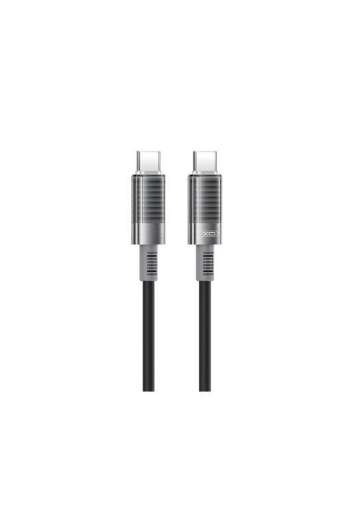 60W Hızlı Şarj Kablosu Type-C | Nb-Q282B | Yumuşak Slikon Tasarım | Hızlı Veri Aktarımı | 1 Metre |