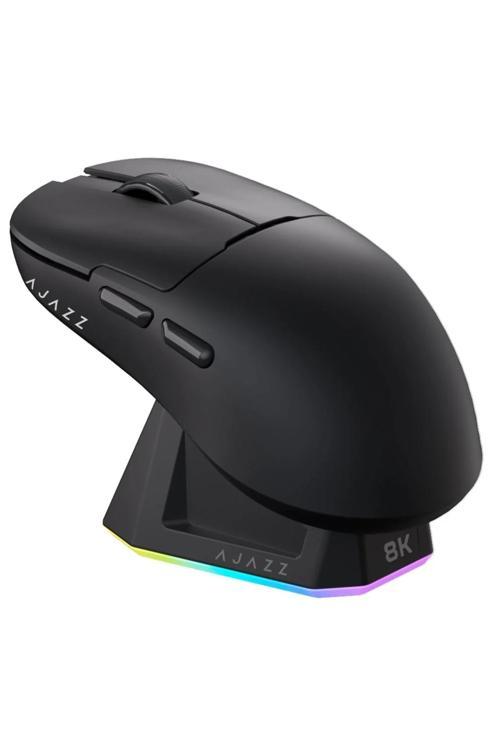 Ajazz Aj159 Pro 3 Modlu 8000Hz 26.000 Dpı Manyetik Şarj İstasyon Paw 3395 Optik Sensör Gaming Mouse