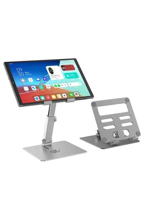 Tablet Bilgisayar Uyumlu Stant Açısı Ayarlanabilir Tutucu Tok Alüminyum İpad Air Uyumlu Mt136