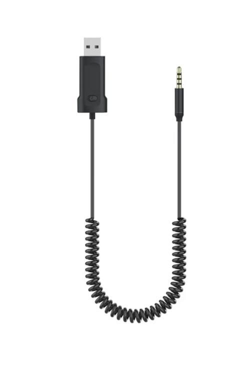 Bluetooth Adaptor Aux 3.5Mm Girişli Bluetooth Çevirici 35Cm Bt750