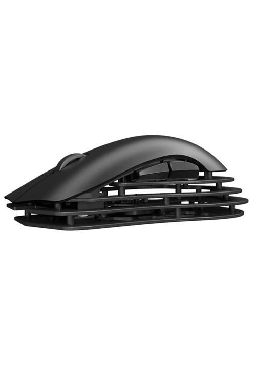 Ajazz M259 Mouse Alüminyum Magnezyum Alaşımlı, Pixart Paw3395 Optik Sensör, 26000 Dpı 2.4Ghz / Usb C