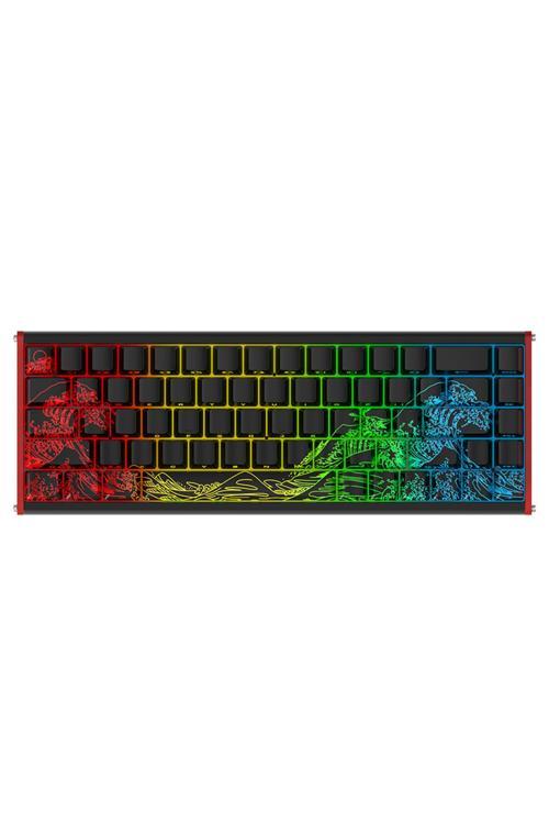 Ajazz Alux 68 He Kablolu-8000Hz Manyetik Switch Oyun Klavyesi Alümniyum Gövde Yapısı