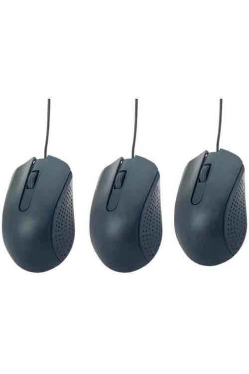 Kablolu Mouse Siyah 2 Tuşlu Ekonomik Mouse Usb Uçlu Notebook Pc Ve Bilgisayar İçin Mouse1