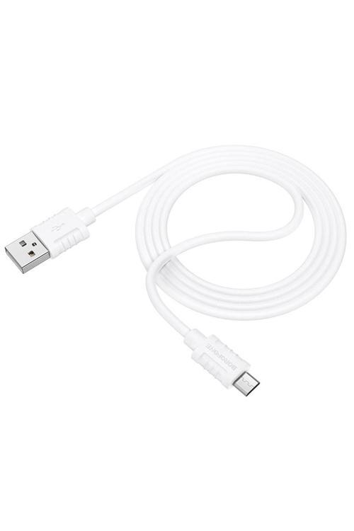 Android İle Uyumlu 2.4A Şarj Ve Data Kablo Usb To Mikro Usb - 1 Metre - Bx52