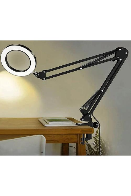 Kıskaçlı Yuvarlak Işık 10 İnç (25Cm) Stüdyo Işık Youtuber Twich Kick Yayıncı Işığı Nb55