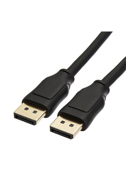 Dp To Dp 1.8 Metre A Kalite Kablo Displayport To Displayport Monitör Kablosu Siyah Renk Zr737