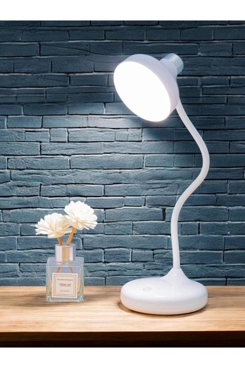 36Cm Şarjlı Masa Lambası Felexible Boyun Tasarımı Oturma Odası Başucu Lambası Restoran Bar Işık 1978