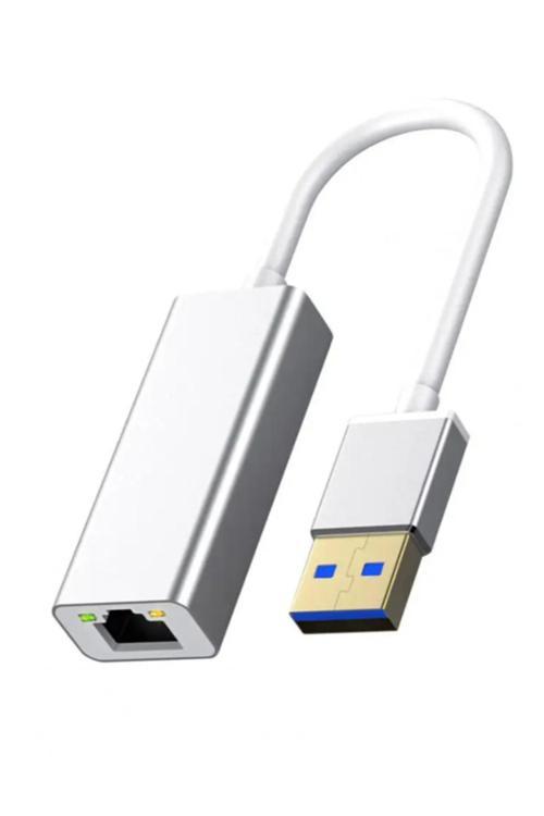 Usb To Ethernet Rj45 Çevirici Kablolu İnternet Dönüştürücü 1000Mbps Laptop Pc İle Uyumlu Zr202