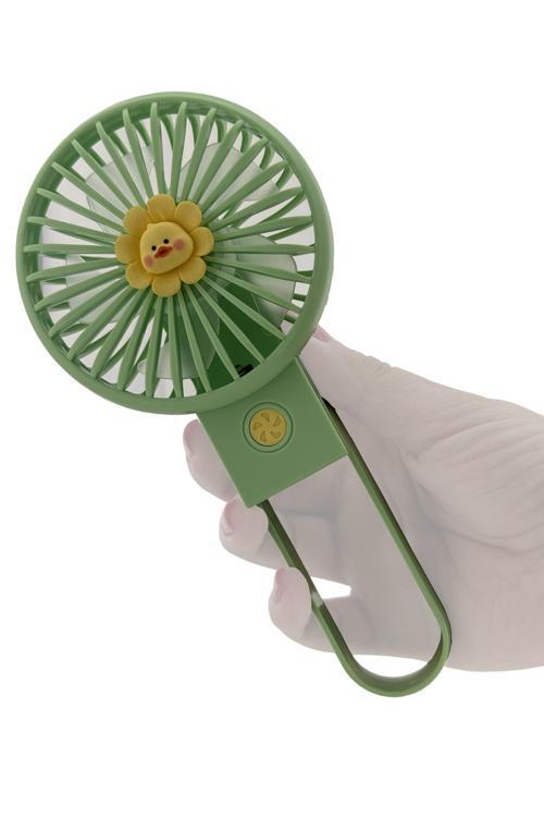 Şarjlı Taşınabilir Mini Usb Fan Led Işıklı Masa Üstü 3 Kademeli Mini Vantilatör Soğutucu 11Cm Ys2269