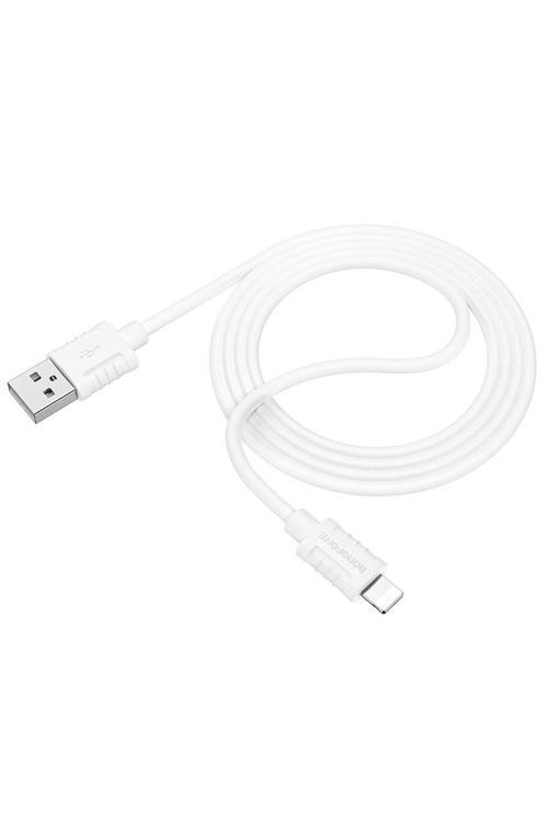 İphone İle Uyumlu 2.4A Şarj Ve Data Kablo Usb To Lightning - 1 Metre - Bx52