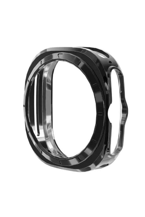 Galaxy Watch Ultra İle Uyumlu Ekran Çerçeve Koruma 47Mm Önü Açık Silikon Kılıf Watch Ultra Koruma