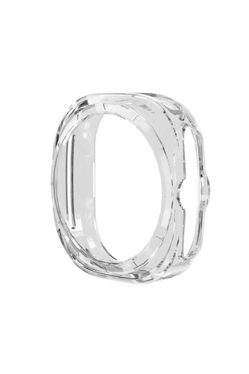 Galaxy Watch Ultra İle Uyumlu Ekran Çerçeve Koruma 47Mm Önü Açık Silikon Kılıf Watch Ultra Koruma